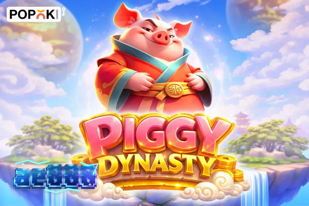 Giao diện trò chơi Piggy Dynasty với các biểu tượng phong cách Á Đông